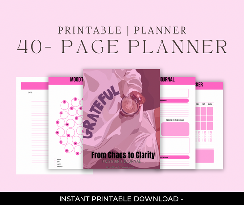 Chaos to Clarity Planner/Journal