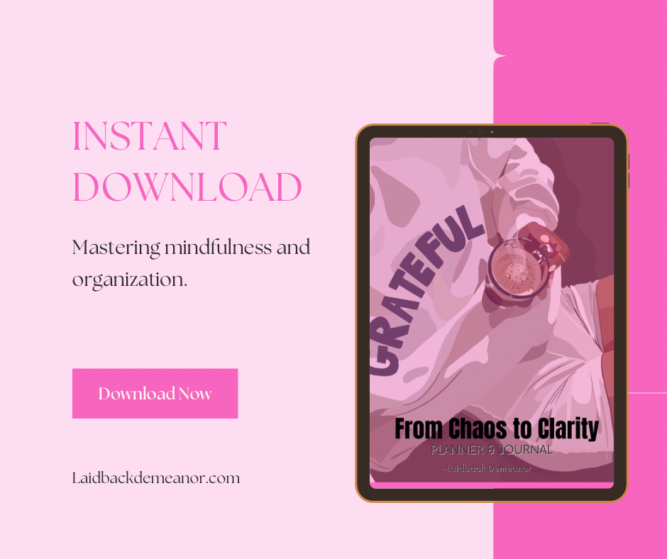 Chaos to Clarity Planner/Journal