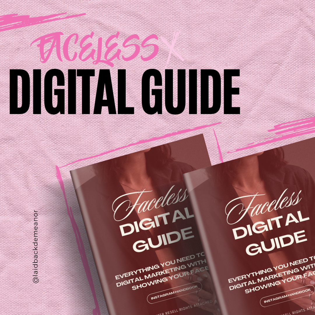 Faceless Digital Marketing Guide
